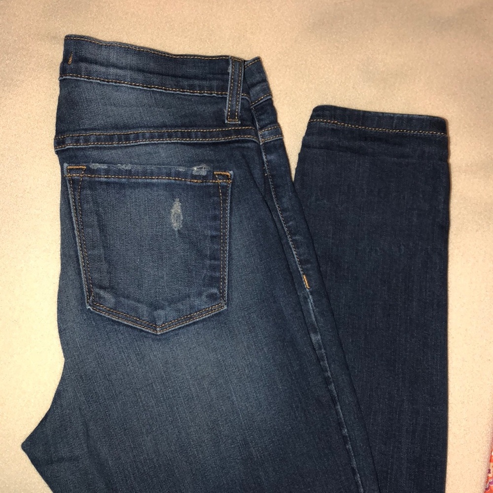 Flying Monkey Platinum mid rise skinny jeans